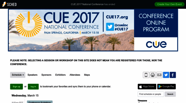 cue2017nationalconference.sched.com