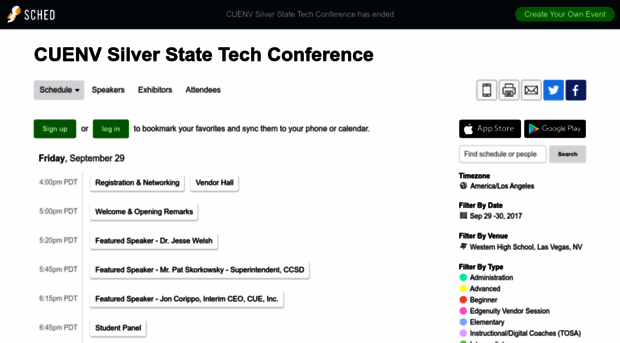 cuenvsilverstatetechconfere2017.sched.com