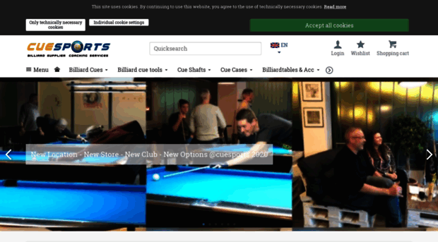 cuesports.de