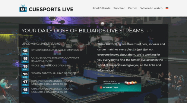 cuesports.live