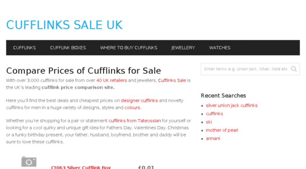 cufflinkssale.co.uk