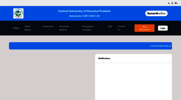 cuhimachalcuet.samarth.edu.in