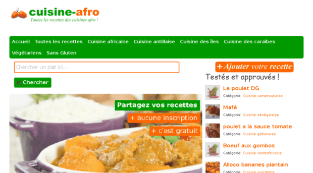 cuisine-afro.com
