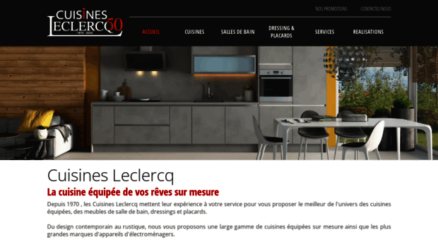 cuisines-leclercq.com