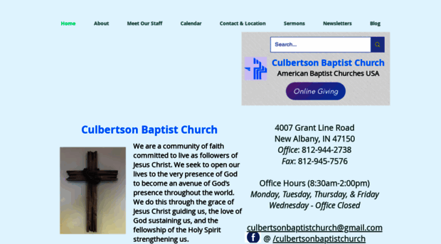 culbertsonbaptistchurch.org