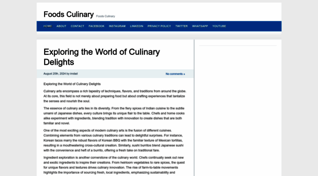 culinaryfood.tk