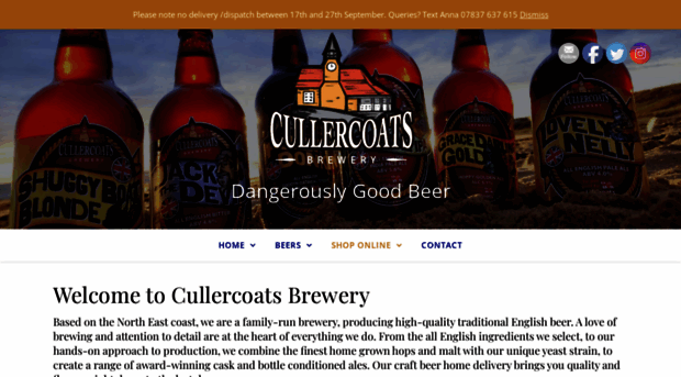 cullercoatsbrewery.co.uk