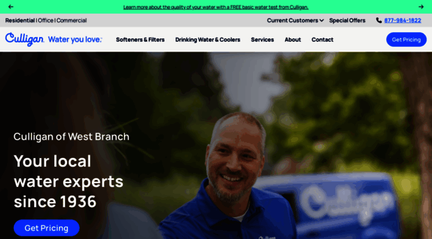 culliganofwestbranch.com