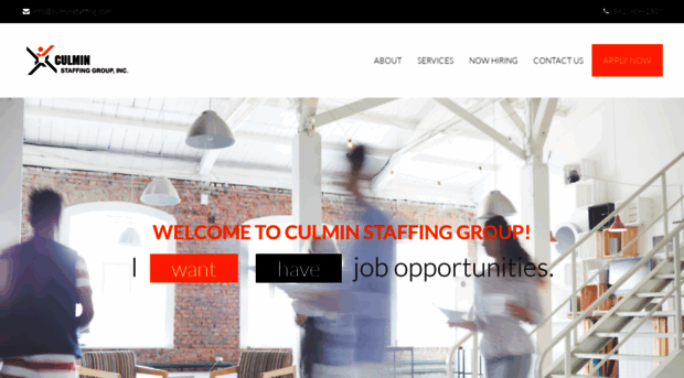 culminstaffing.com