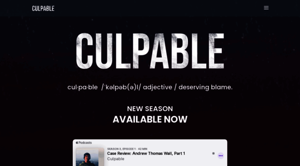 culpablepodcast.com