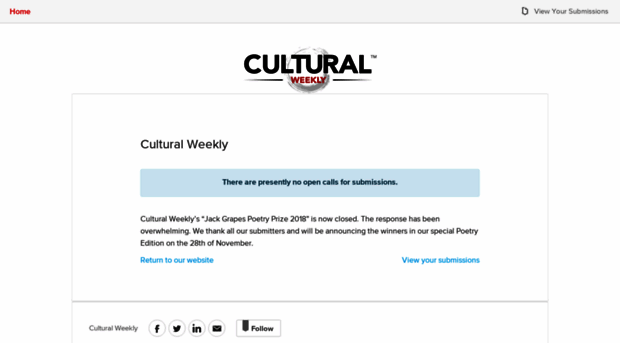 culturalweekly.submittable.com