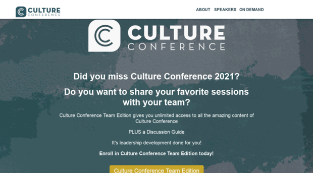 cultureconference.org