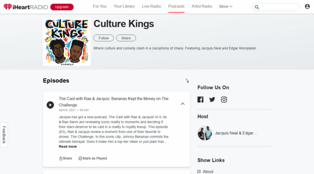 culturekingspod.com