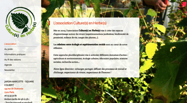 culturesenherbes.org