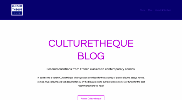 culturetheque-blog.com