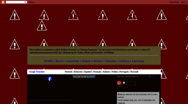 cultusdeorumromanorum.blogspot.com