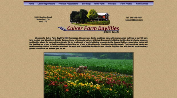 culverfarmdaylilies.com