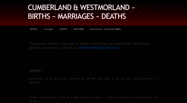 cumberlandbirthmarriagedeaths.yolasite.com