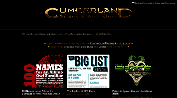 cumberlandgames.com