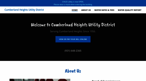 cumberlandheightsutilitydistrict.com