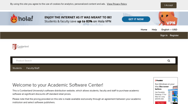cumberlanduniversity.onthehub.com