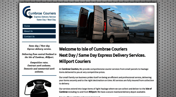 cumbraecouriers.co.uk