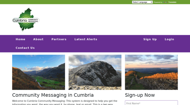 cumbriacommunitymessaging.co.uk