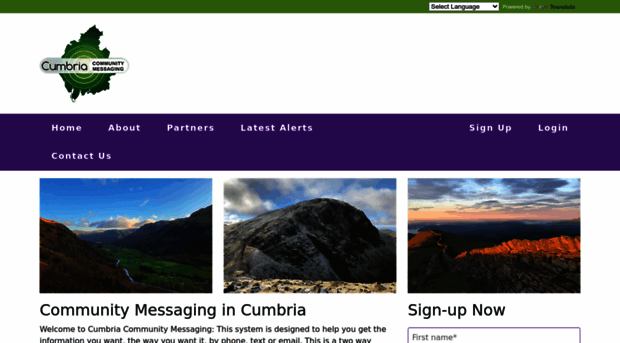 cumbriacommunitymessaging.co.uk