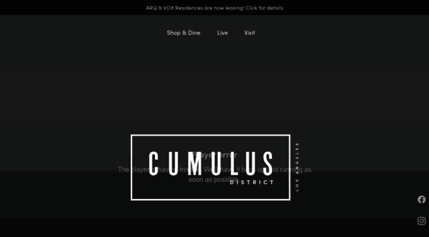 cumulusdistrict.com