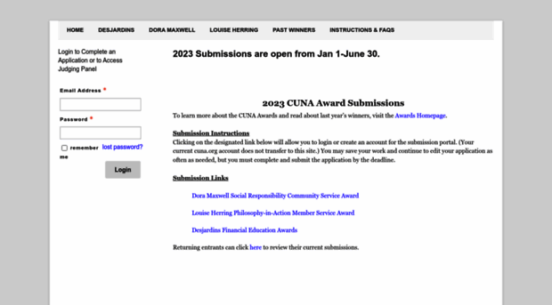 cunaawards.secure-platform.com