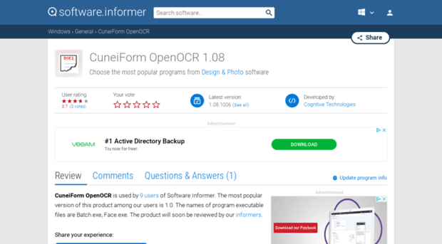 cuneiform-openocr.software.informer.com