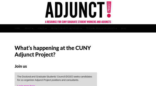 cunyadjunctproject.org