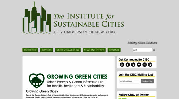 cunysustainablecities.org