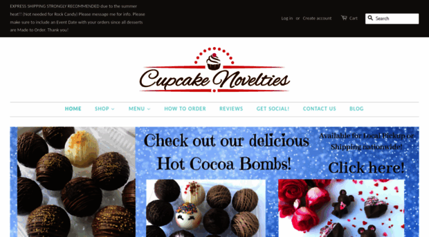 cupcakenovelties.com