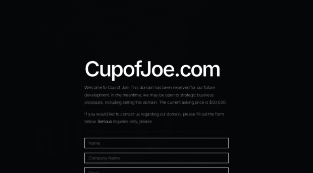 cupofjoe.com