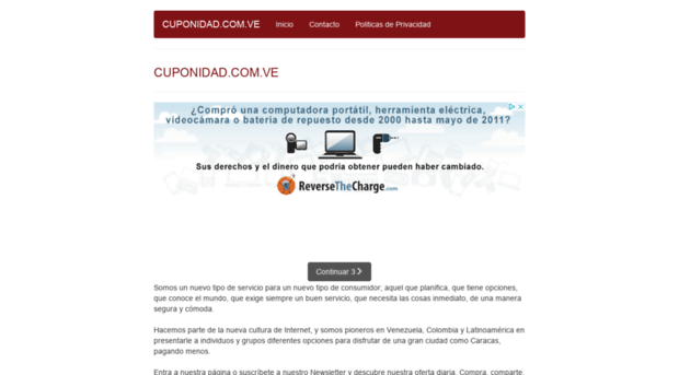 cuponidad.com.ve
