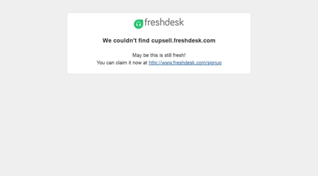 cupsell.freshdesk.com