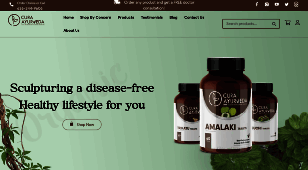 curaayurveda.com