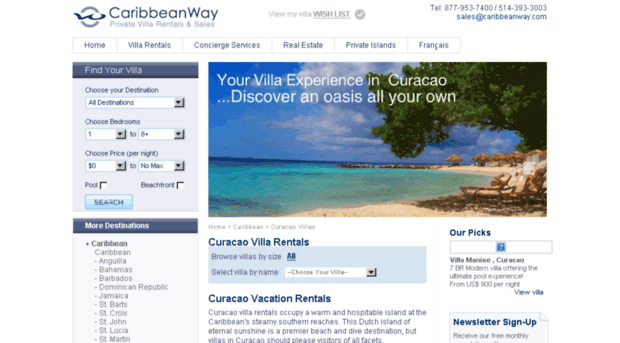 curacao.caribbeanway.com