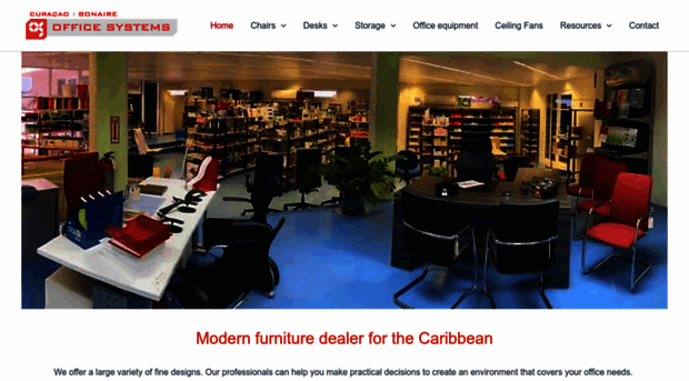 curacaoofficesystems.com