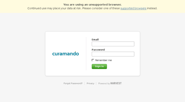 curamando.harvestapp.com