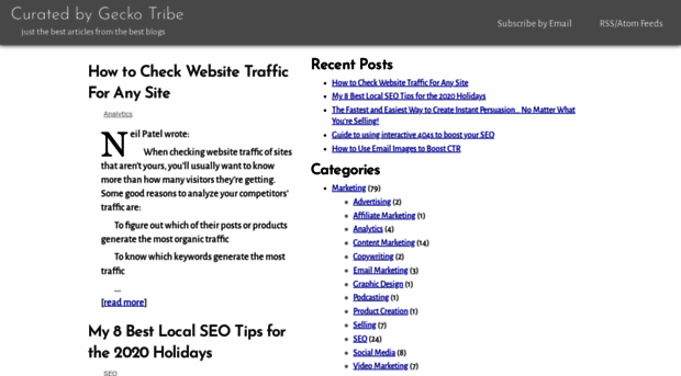 curate.geckotribe.com