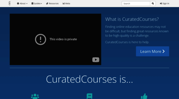 curatedcourses.org