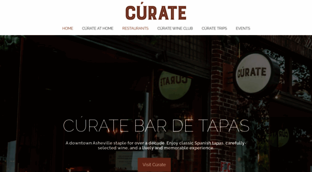 curatetapasbar.com