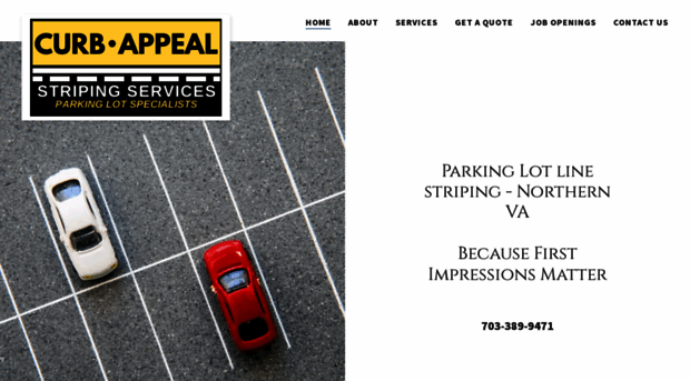 curbappealstriping.com