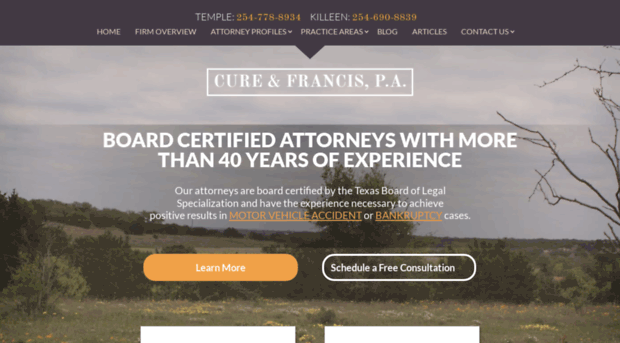 cureandfrancis.com