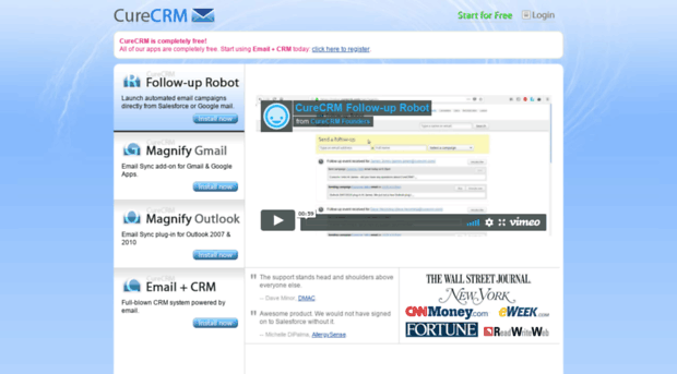 curecrm.com