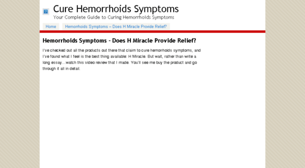 curehemorrhoidssymptoms.com