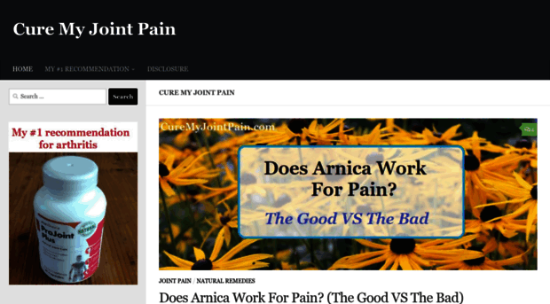 curemyjointpain.com