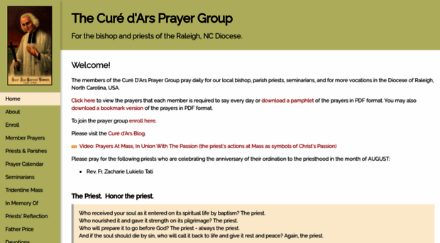 cureprayergroup.org